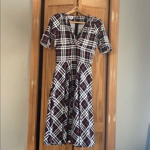 Unique Vintage Fit and Flare Dress